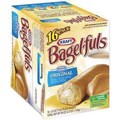 Kraft® Bagel-fuls Original - 2.5lb - Sam's Club