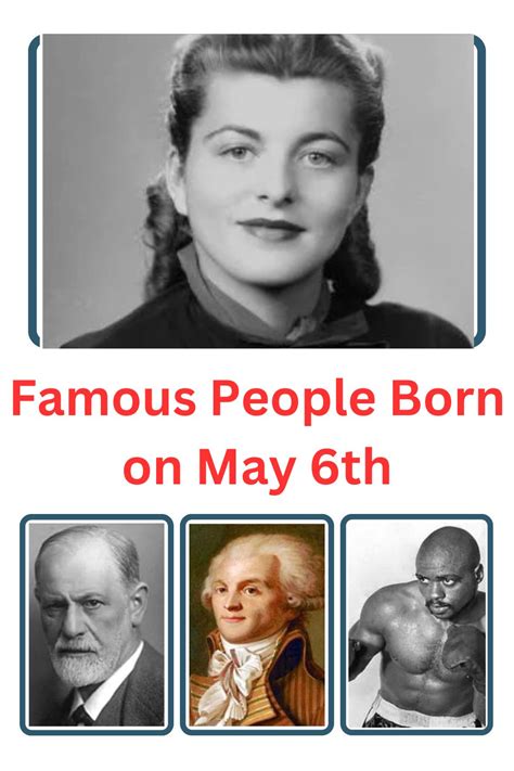 Famous People Born On May 6th - Names and Born Place List - Astrologyview