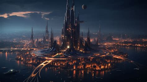 Future City at Night by K-Jackson-Katss on DeviantArt