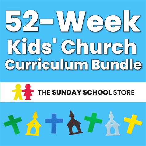 2023 ⏰ 52-Week Kids Church Curriculum Bundle - Sunday School Store