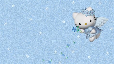 Blue Hello Kitty Wallpapers - Wallpaper Cave