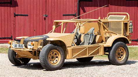 Rare British Military Light Strike Vehicle Dune Buggy Heads To Auction