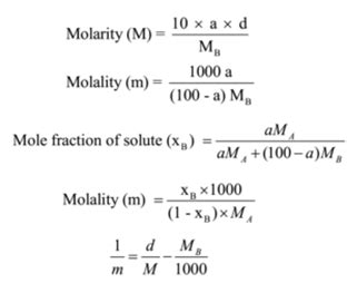 molality formula