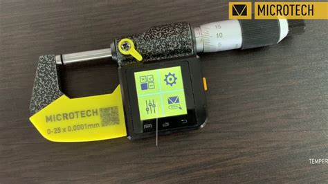 High-accuracy Sub-micron computerized micrometer with WIRELESS data ...