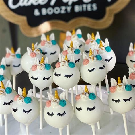 Unicorn cake pops | Amy's Cake Pop Shop