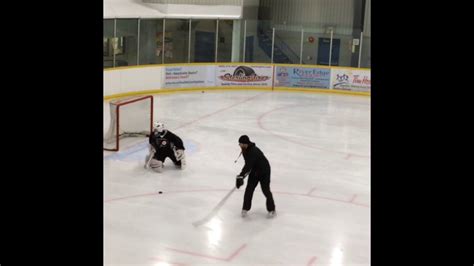 Goalie Training Highlights AAA - YouTube