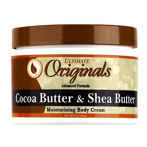 Ultimate Organic Cocoa Butter And Shea Butter Body Cream By Africas Best, 8 Oz - myotcstore.com