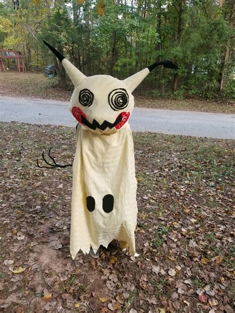 Made a Mimikyu costume in 2 hours using $5 in supplies from value village. : r/ThriftStoreHauls