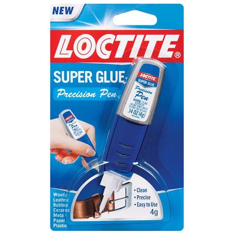 Loctite 0.14 fl. oz. Precision Pen Gel Super Glue-2066118 - The Home Depot