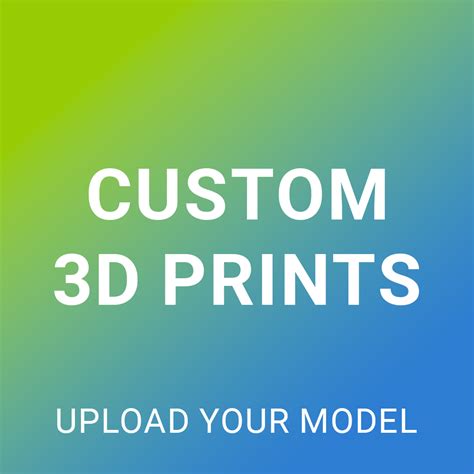 Custom 3D Printing Service - Lots of 3D