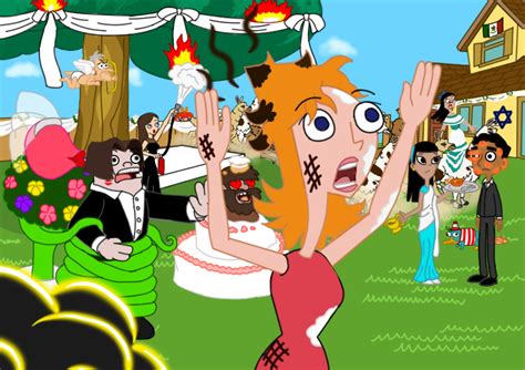 Phineas and Isabella's Wedding Scene by SuperAnime4444 on DeviantArt