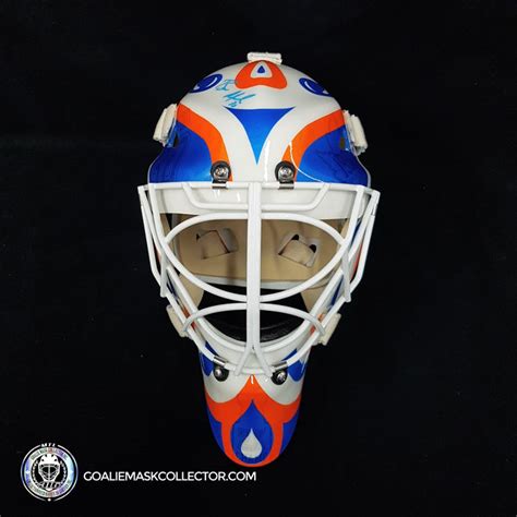 Bill Ranford Signed Goalie Mask Legacy Edition Edmonton 1990 Signature ...