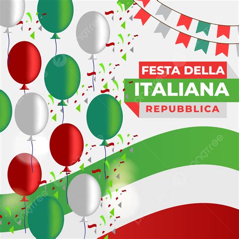 Italian National Day And Festa Della Repubblica Italiana Background ...