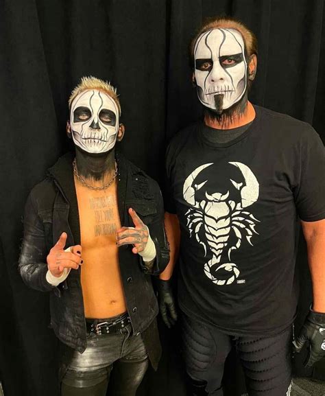 Sting & Darby Allin with their best face paint yet. : r/SquaredCircle