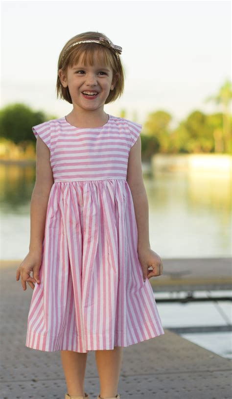 Customizable Girls Dress Sewing Pattern (beginner-friendly!) | Handmade girls dress, Girls dress ...