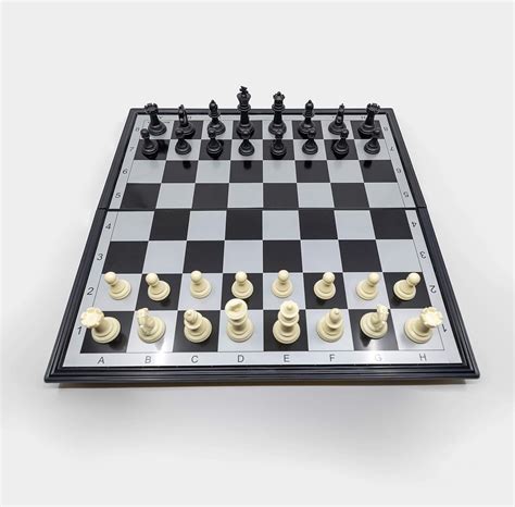 Kovend Magnetic Chess Set 15 Inch Large Full-Size - 3-in-1 Includes Premium Board Chess Checkers ...