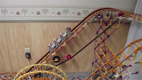 Improved Original Knex Roller Coaster - YouTube