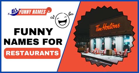 500 Funny Names For Restaurants ( Cool & Creative )