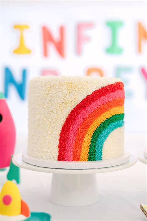 A Rainbow Cake