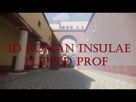 Roman insulae 3d reconstruction - YouTube