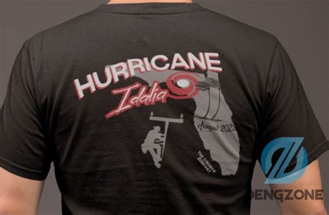 "Event-Ready Clothing Collection: Introducing the Hurricane Idalia & Trump Mugshot Shirts ...