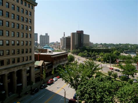 Flint Expatriates: Flint Photos: Downtown from the Durant Hotel