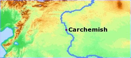 Map - Carchemish - BibleBento.com