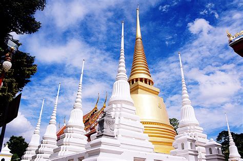 Sky over the Temples in Bangkok, Thailand image - Free stock photo ...