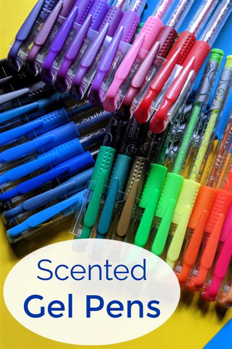 Scented Gel Pens and Titanium Pencils - Mama Likes This