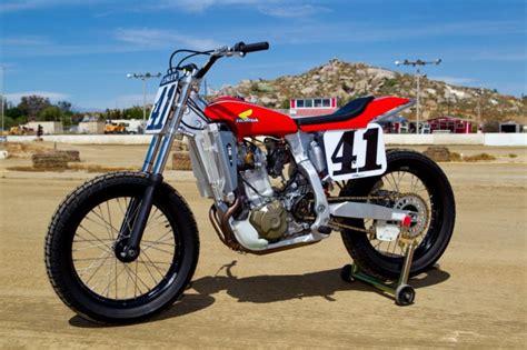 A Honda XR650R Custom Flat Tracker by Mule Motorcycles