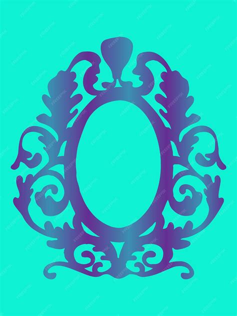 Premium Vector | Vector vintage floral flourish frame illustration