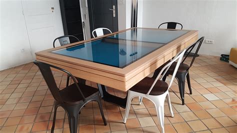 Table De Billard Convertible En Table À Manger | Billards Breton tout ...