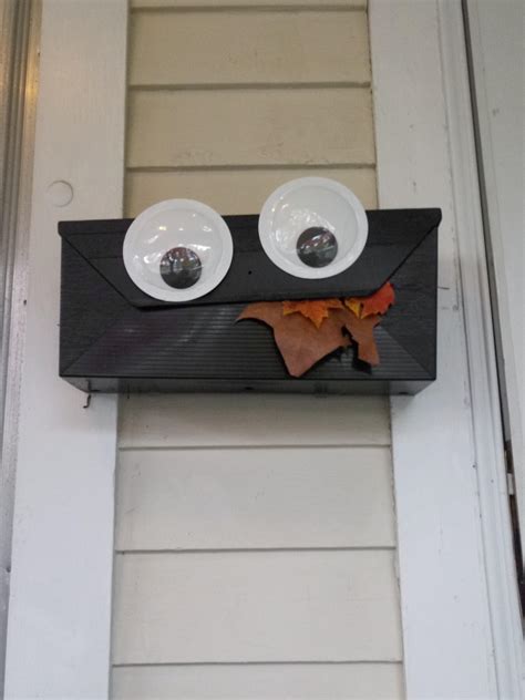 Our mailbox on Halloween. : r/Indiana