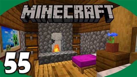 Minecraft Farm House Interior! | Minecraft Survival Let's Play ...