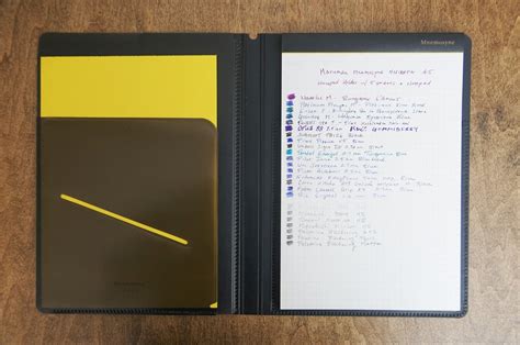 Maruman Mnemosyne A5 Notepad Holder Review – Pingovox