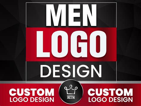 MEN LOGO Design Custom Men Logo Design Service. I Will | Etsy