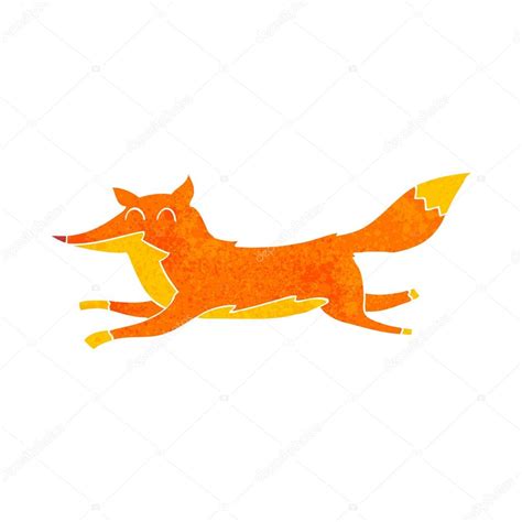 Cartoon running fox Stock Illustration by ©lineartestpilot #48302721