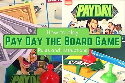 Payday (Pay Day) Game Rules and Basics of How to Play