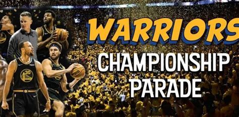 Warriors Championship Parade Details - CrawlSF