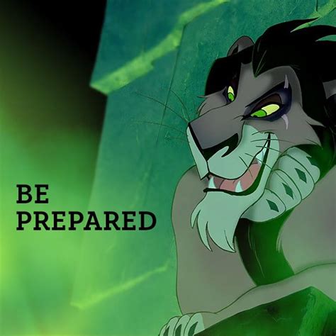 Scar Be Prepared