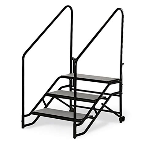 Midwest Folding ST3 Fixed Stairs for 32"H MobileStage | StageDrop