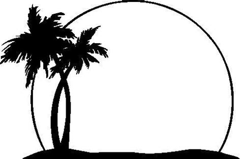 Black and White Palm Tree Logo - LogoDix