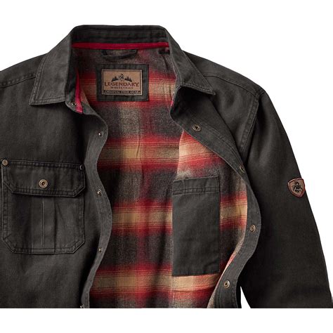 Legendary Whitetails Men's Journeyman Rugged Shirt Jacket | eBay