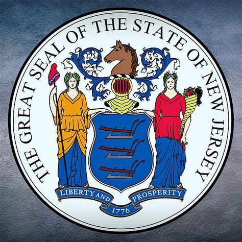 New Jersey State Seal by Movie Poster Prints