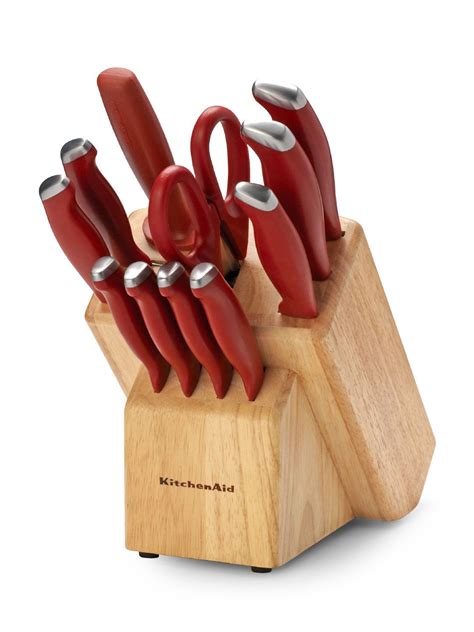 undefined | Knife set kitchen, Kitchen aid, Knife block set