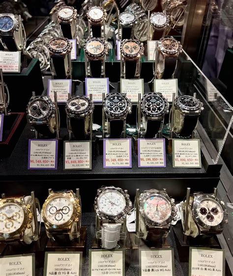 The prices of used Rolex watches in Japan today. : r/rolex