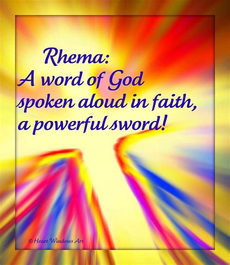 Rhema word and logos - naxregrace