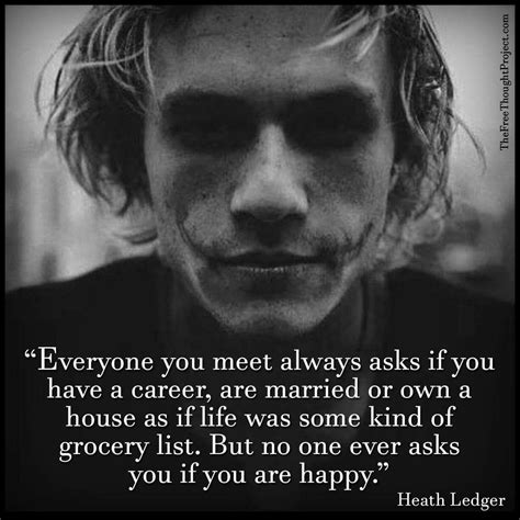 Heath Ledger Joker Quotes : Joker Quotes Wallpapers - Wallpaper Cave ...