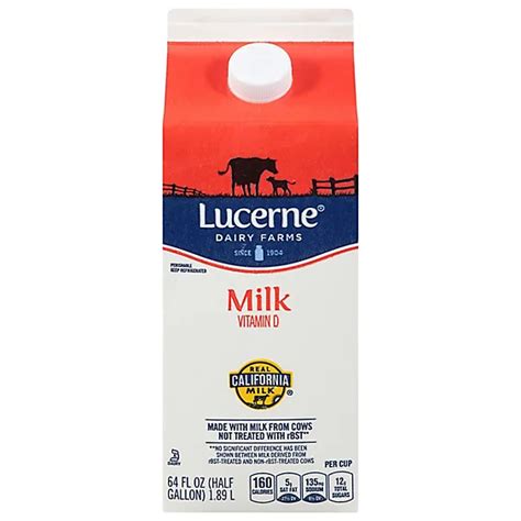Lucerne Milk - Half Gallon (container may vary) - Randalls