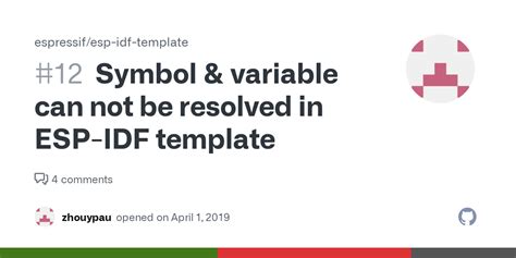 Symbol & variable can not be resolved in ESP-IDF template · Issue #12 · espressif/esp-idf ...